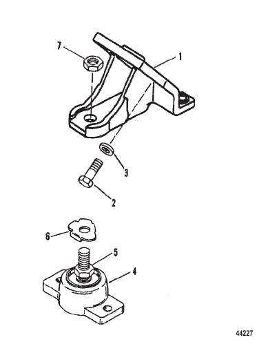 ENGINE MOUNTING (STERN DRIVE)