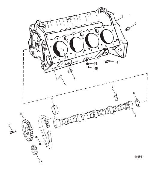 Cylinder Block And Camshaft