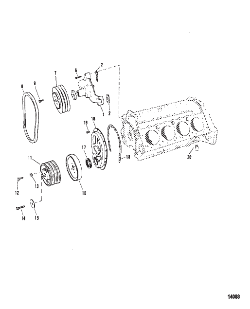 Water Pump And Front Cover
