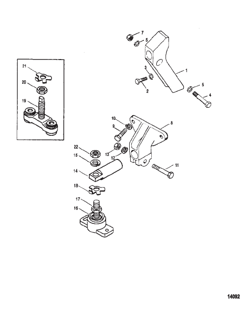 Transmission And Engine Mounting (Borg Warner 72)