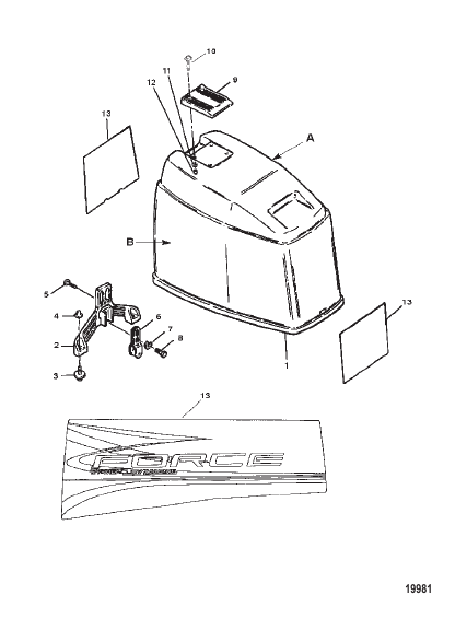 Cowl Assembly (Top)