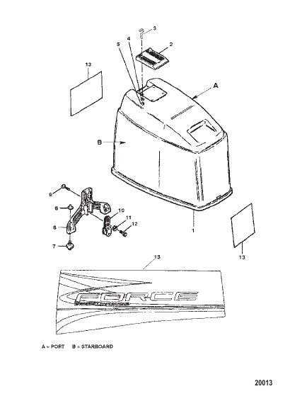 Cowl Assembly (Top)