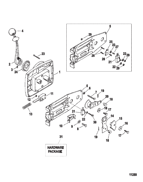 Remote Control Assembly (808643 / 808644) (30 SERIES)