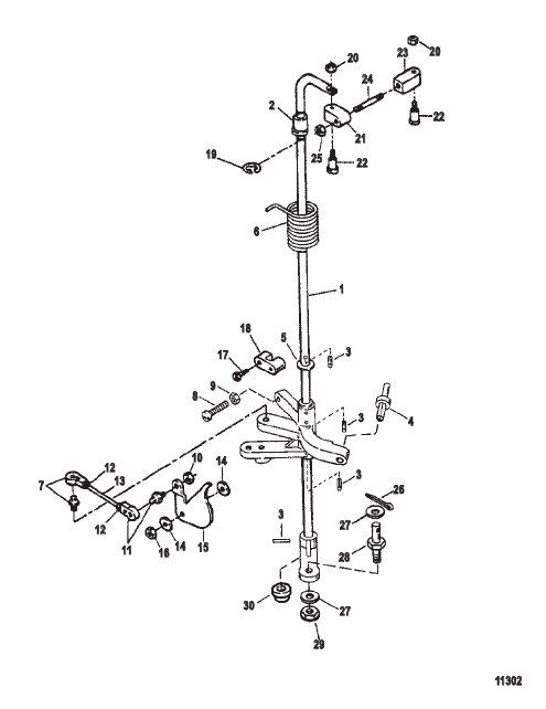 Towershaft And Throttle Linkage