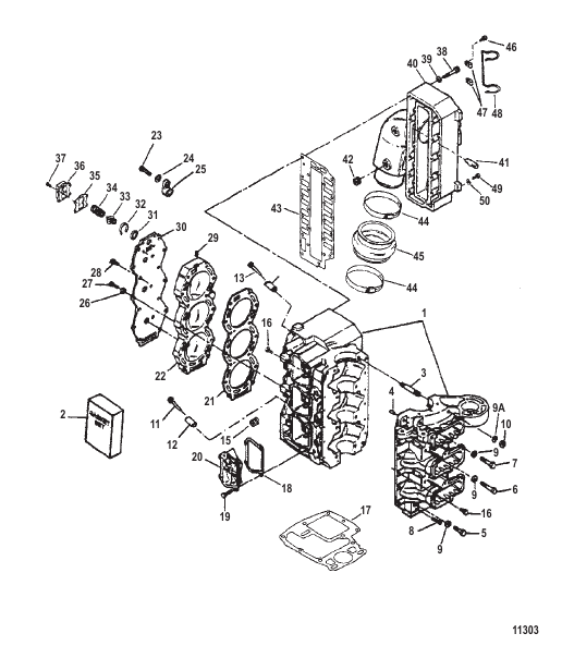 Cylinder Block Assembly