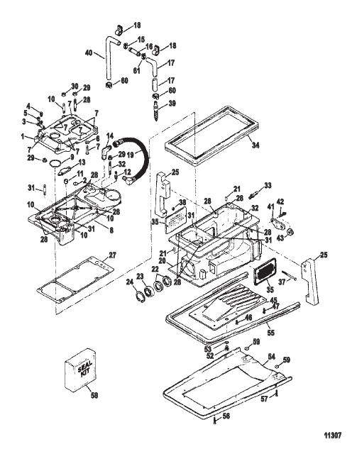 Drive Housing Components (Splined Drive)