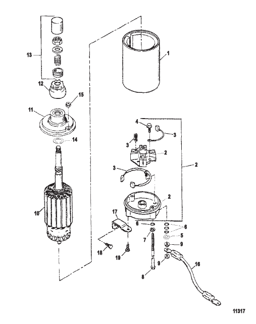 Starter Assembly (50-819968--1)