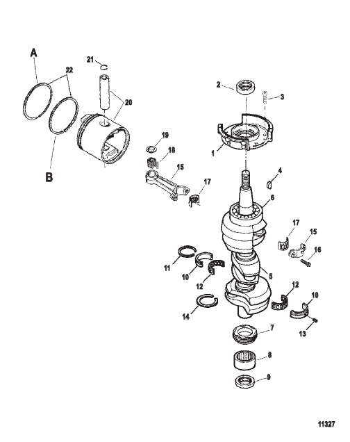 Crankshaft And Piston