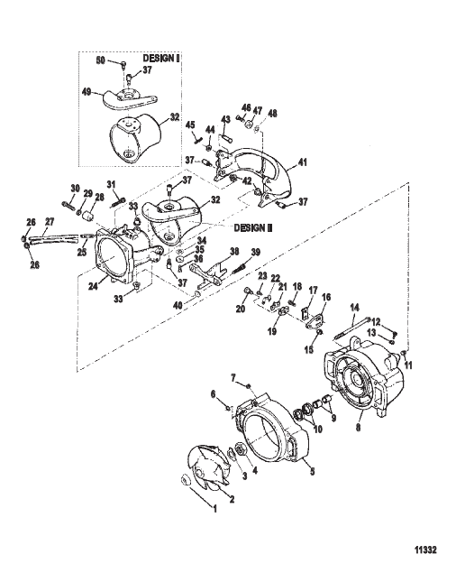 Nozzle/Rudder Components