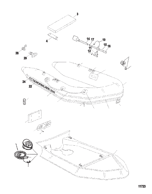 Quicksilver Inflatables RIB (270R / 300R / 360R)