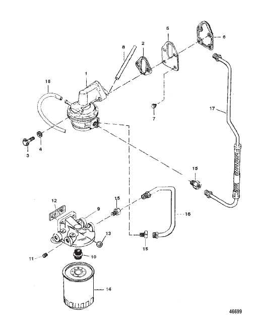 FUEL PUMP AND FUEL FILTER