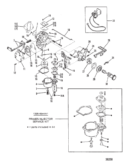 CARBURETOR (WMC5A/WMC5B/WMC7/WMC7A/WMC19/WMC19A)