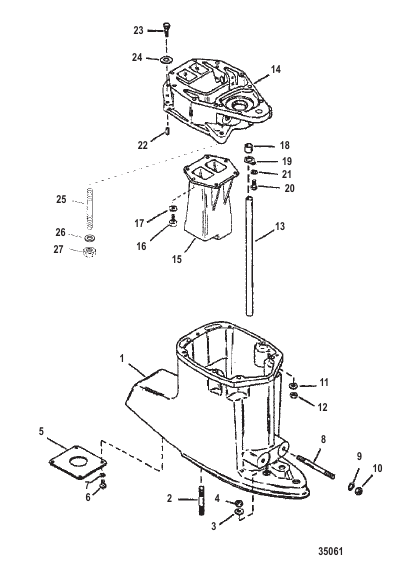 Driveshaft Housing Offshore