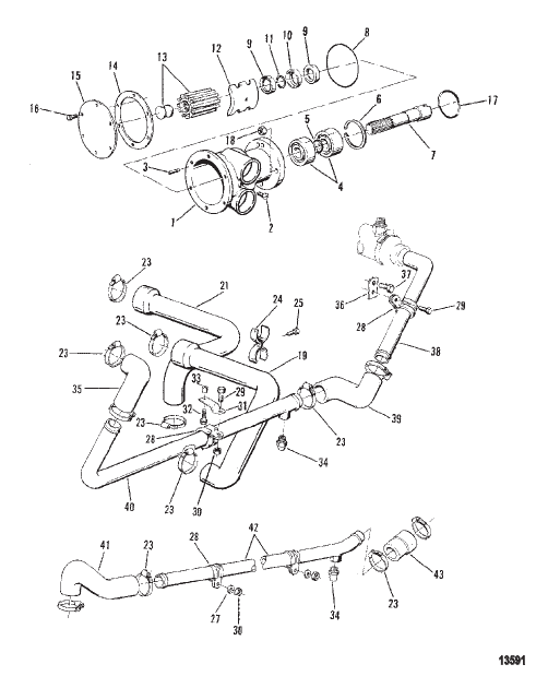 Seawater Pump (Mechanical Transmission)