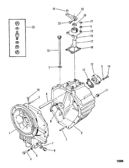 Transmission (Inline) (Outer Housing)