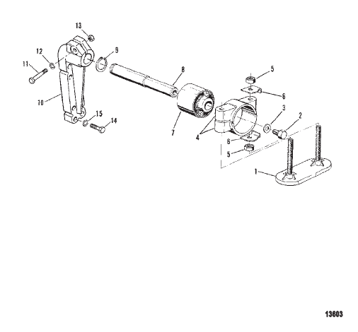 Transmission Mounting (Hydraulic Transmission)
