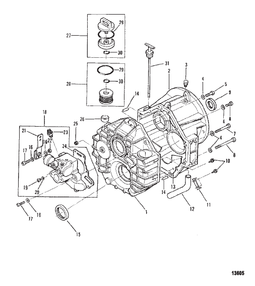 Transmission Assembly (Hydraulic Transmission)