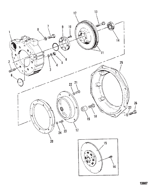 Flywheel Housing (Hydraulic Transmission)