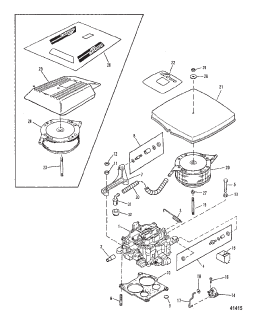Carburetor and Linkage