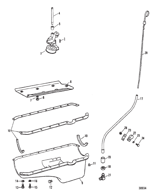 Oil Pan and Oil Pump