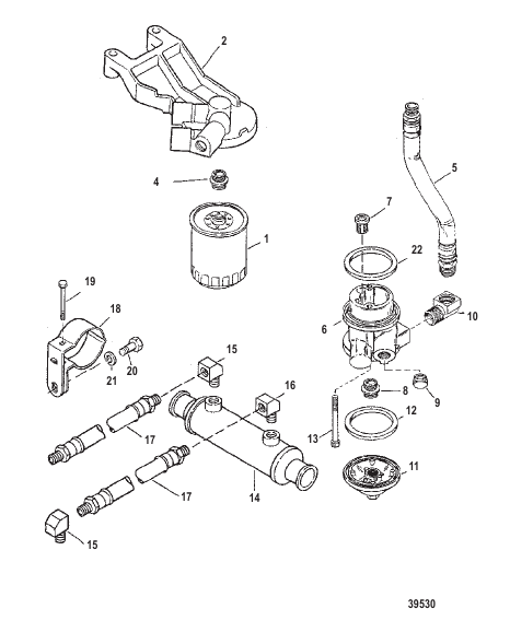 Oil Filter and Adapter