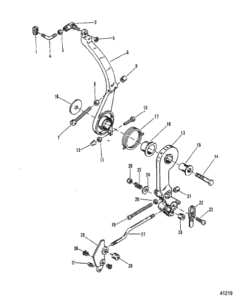 THROTTLE LEVER