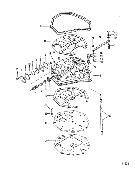 EXHAUST PLATE