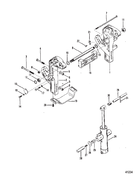 TRANSOM BRACKETS