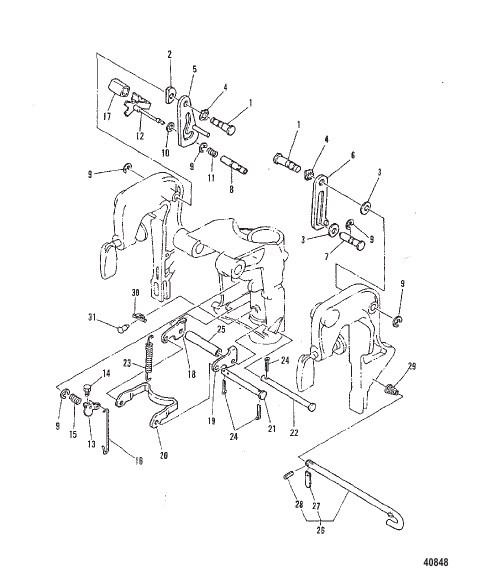 TILT LEVER/PIN