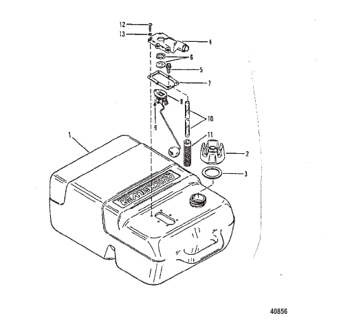 FUEL TANK AND FUEL LINE (PLASTIC)