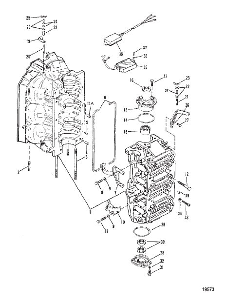 Cylinder Block and End Caps