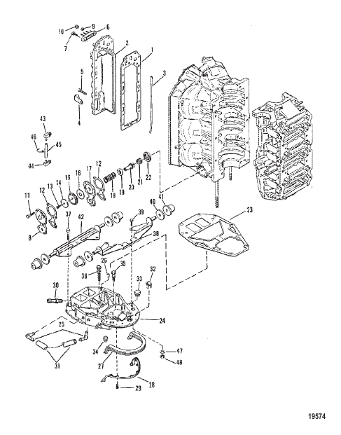 Exhaust Manifold and Exhaust Plate