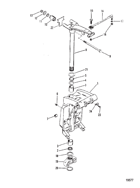 Swivel Bracket (Casting #1499-8710-6)