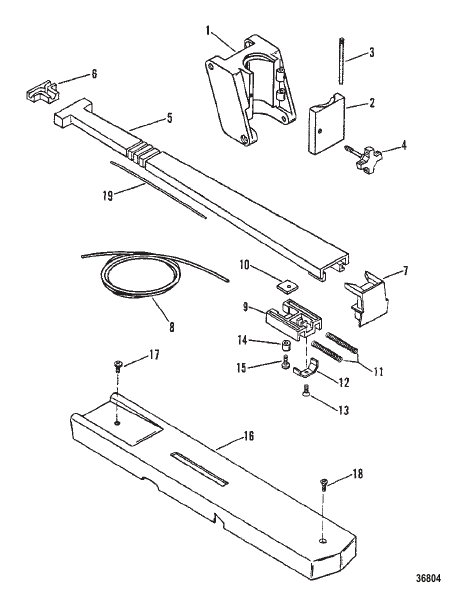 DECK BASE AND SIDE ARMS (SMALL)