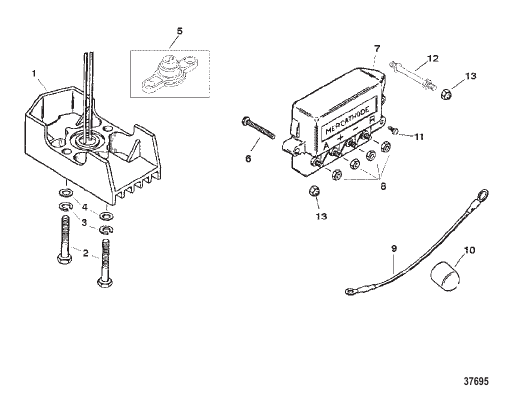 MERCATHODE COMPONENTS