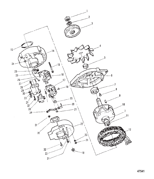 ALTERNATOR (PRESTOLITE)