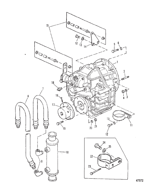 TRANSMISSION AND RELATED PARTS