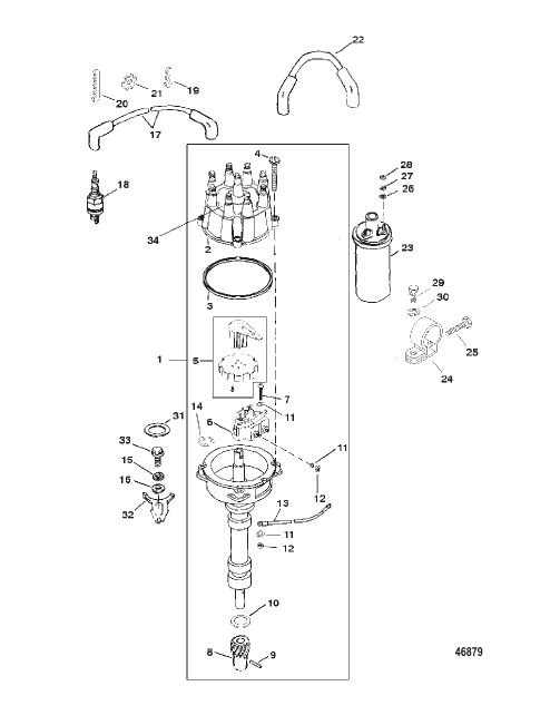 DISTRIBUTOR AND IGNITION COMPONENTS