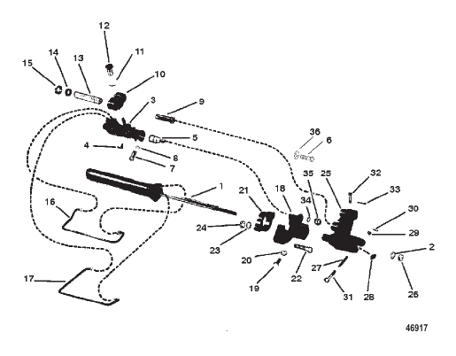 POWER STEERING CYLINDER ASSY (III & V SSM TRANSMISSION MODE