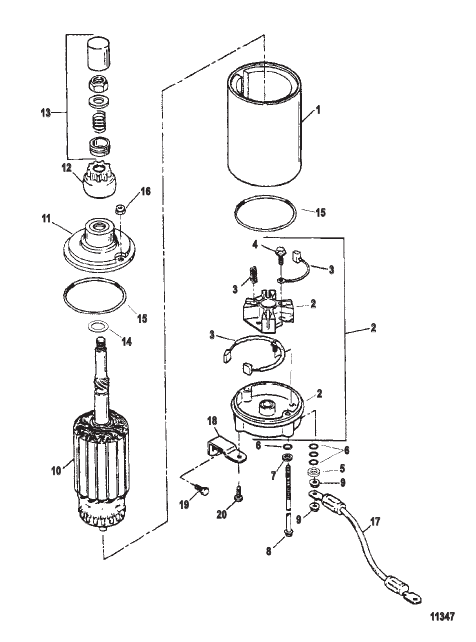 Starter Assembly (50-819968-2)