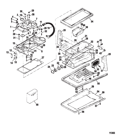 Drive Housing Components (Splined Drive)