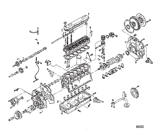 ENGINE ASSEMBLY PARTIAL
