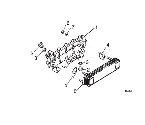 COOLER ASSEMBLY OIL
