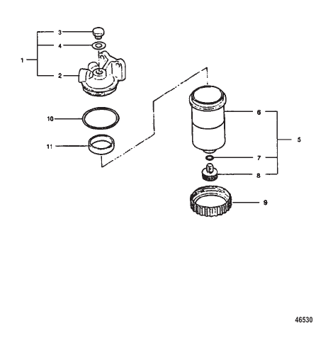 WATER SEPARATOR ASSEMBLY