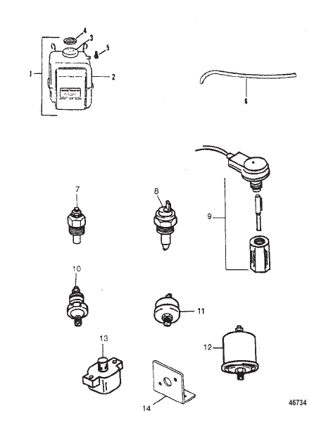 MISCELLANEOUS ENGINE PARTS