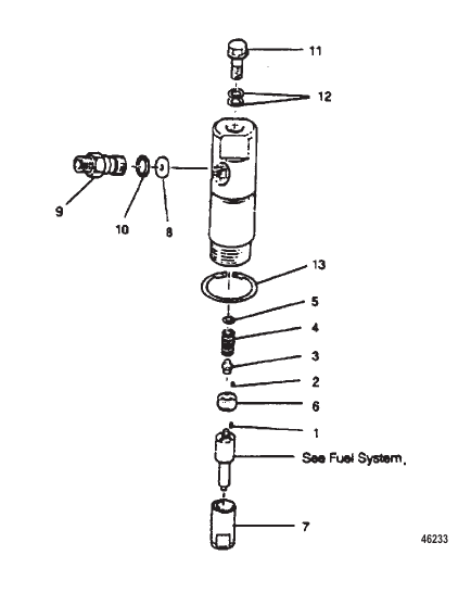 HOLDER INJECTOR NOZZLE