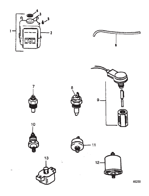 MISCELLANEOUS ENGINE PARTS
