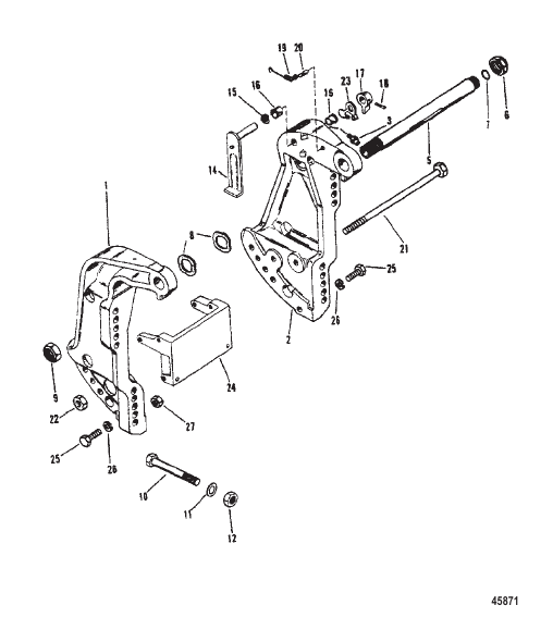 Transom Bracket