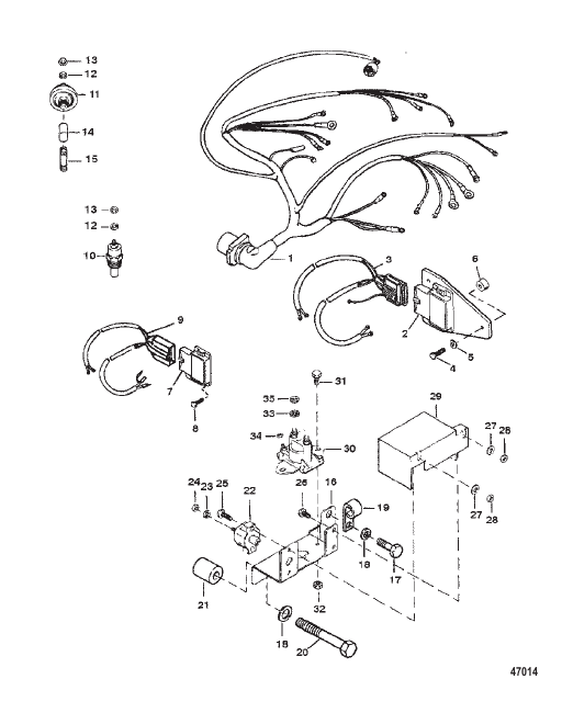 WIRING HARNESS & ELECTRICAL COMPONENTS (THUNDERBOLT IV)