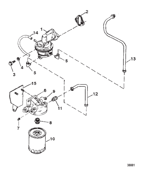 FUEL PUMP AND FUEL FILTER